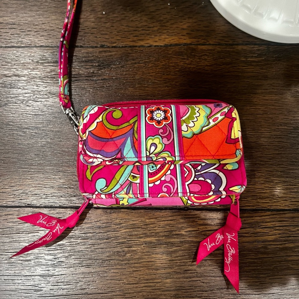 PINK VERA BRADLY WALLET PURSE